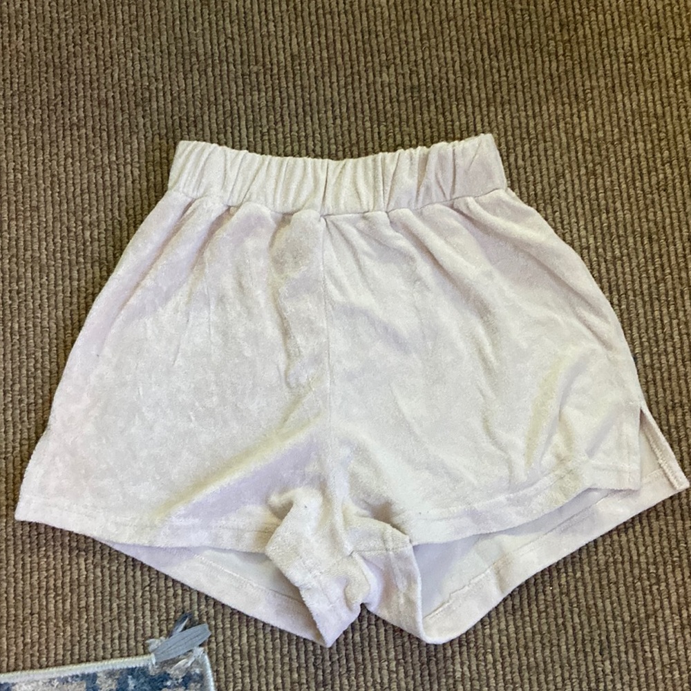 Terry cloth shorts
